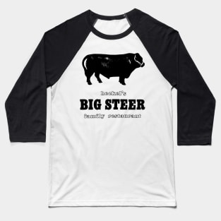 Heckels Big Steer Baseball T-Shirt